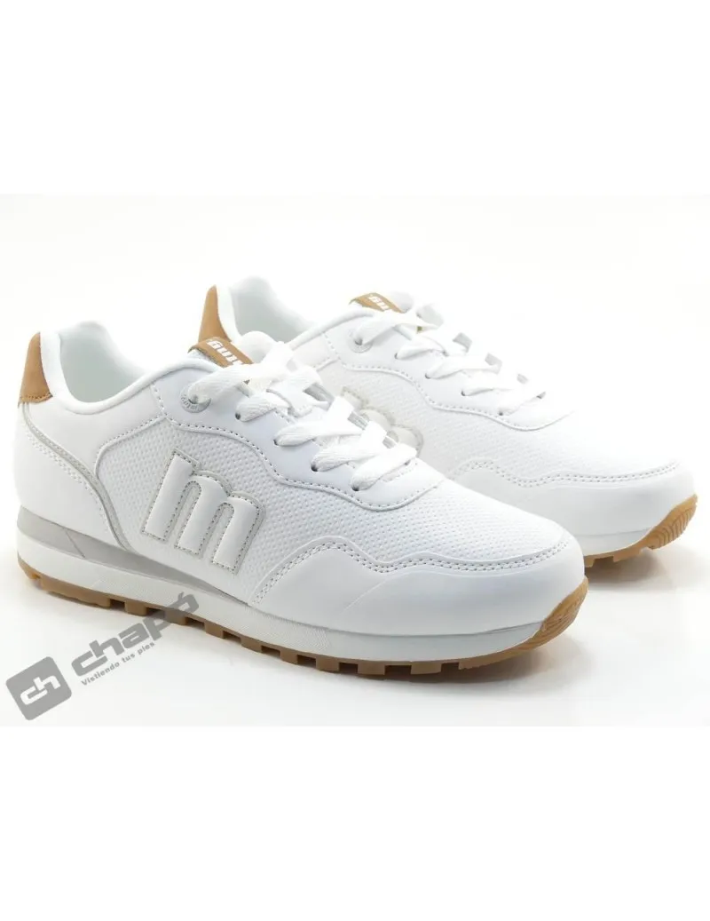 Zapatillas Deportiva Blanco Mustang 48895