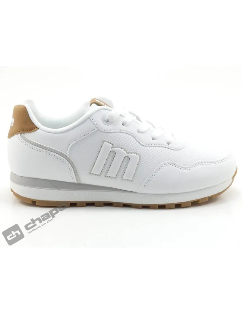 Zapatillas Deportiva Blanco Mustang 48895