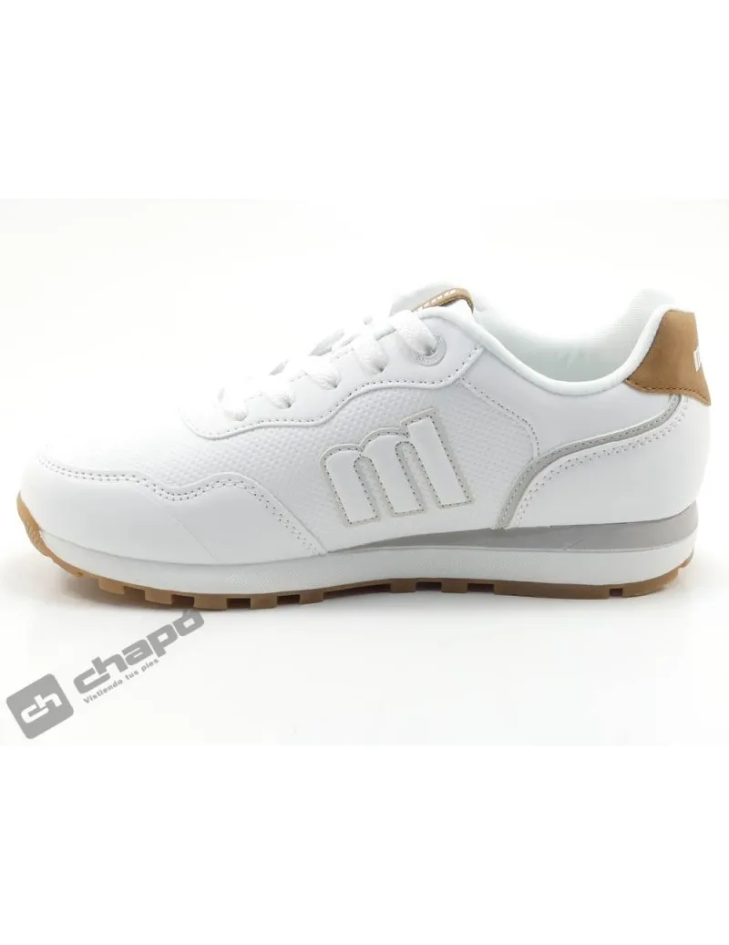 Zapatillas Deportiva Blanco Mustang 48895