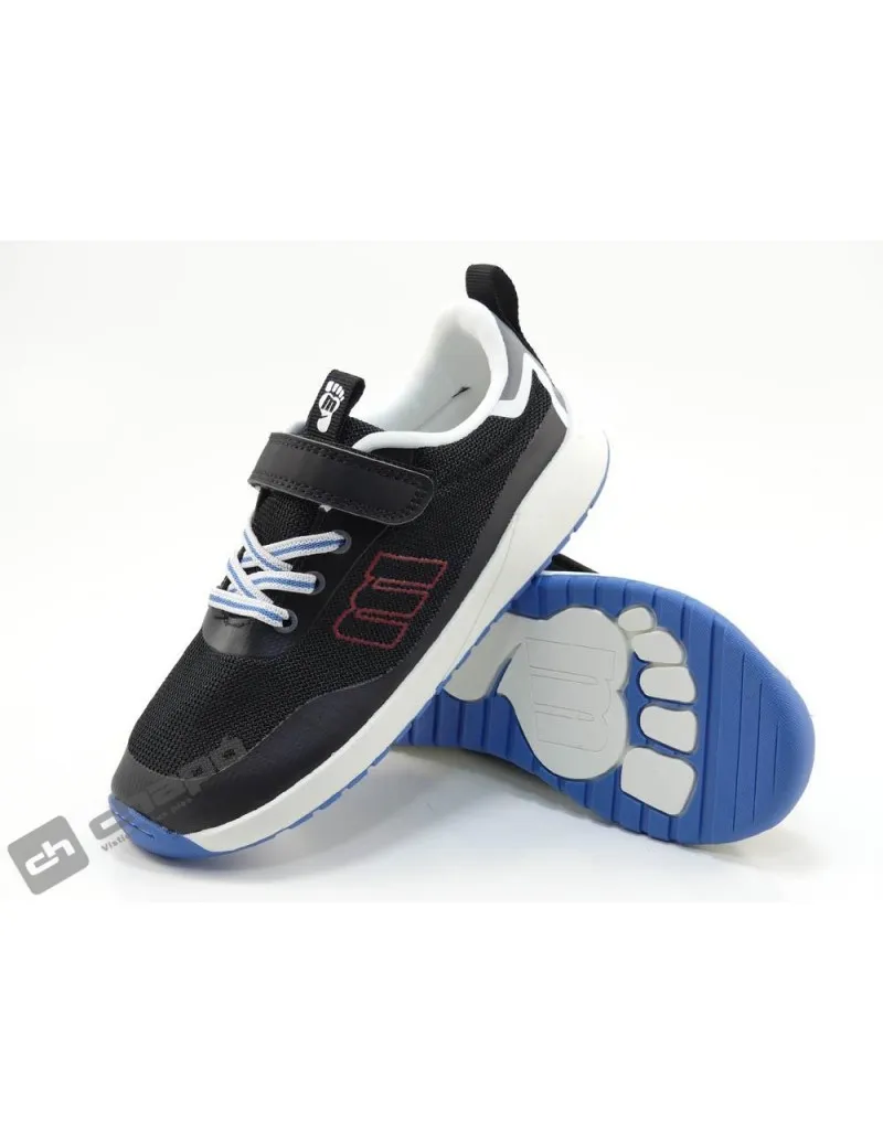 Zapatillas Deportiva Negro Mustang 49045