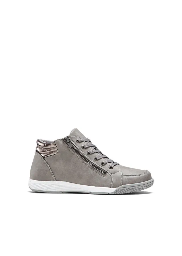 Zapatillas deportivas de caña alta Gris