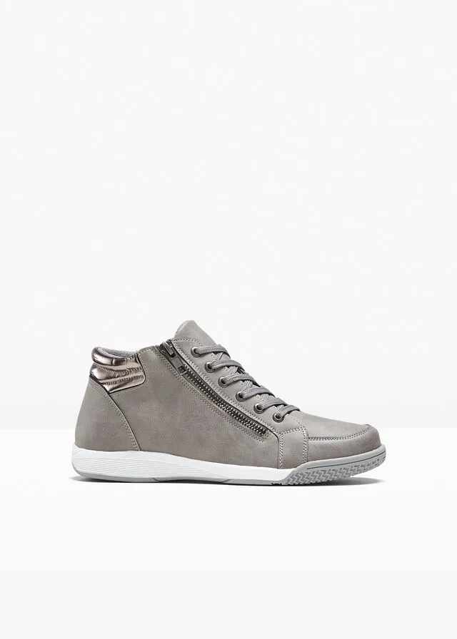 Zapatillas deportivas de caña alta Gris