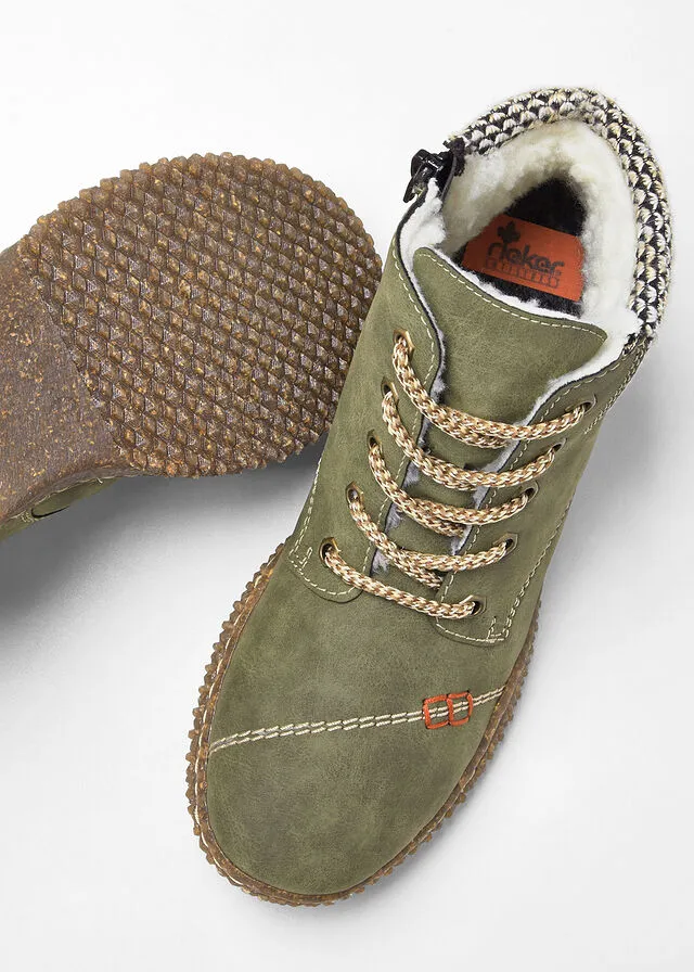 Zapatillas deportivas de caña alta Rieker Caqui