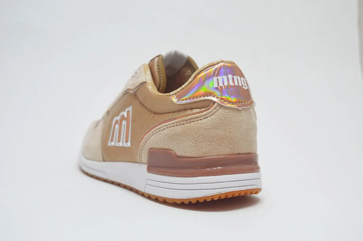 Zapatillas deportivas dorado sin cordones niñas