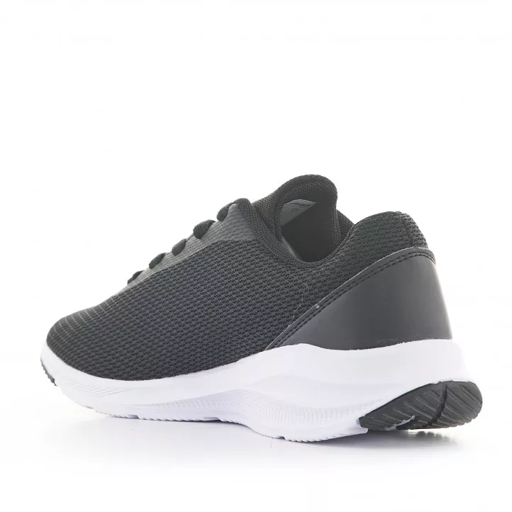 Zapatillas deportivas John Smith negras de cordones con suela blanca