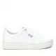 Zapatillas deportivas Xti con plataforma con cordones blancas