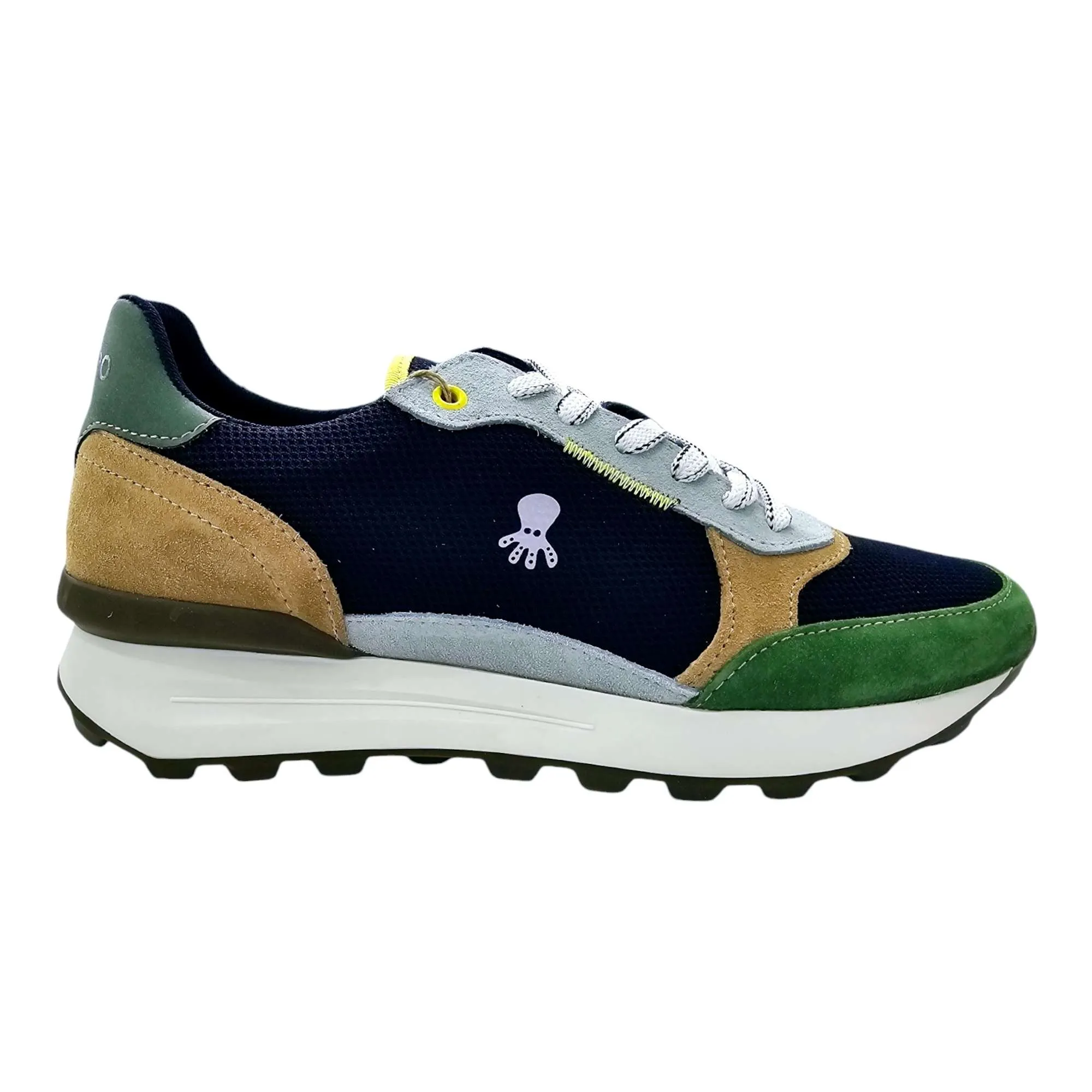 ZAPATILLAS HOMBRE EL PULPO RODAS MARINO MARINO