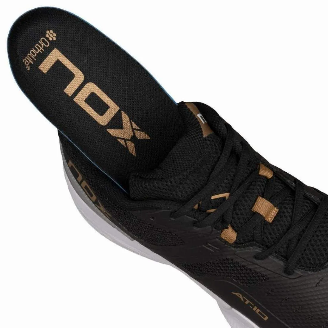 Zapatillas Nox AT10 Pro Negro Oro | Nox