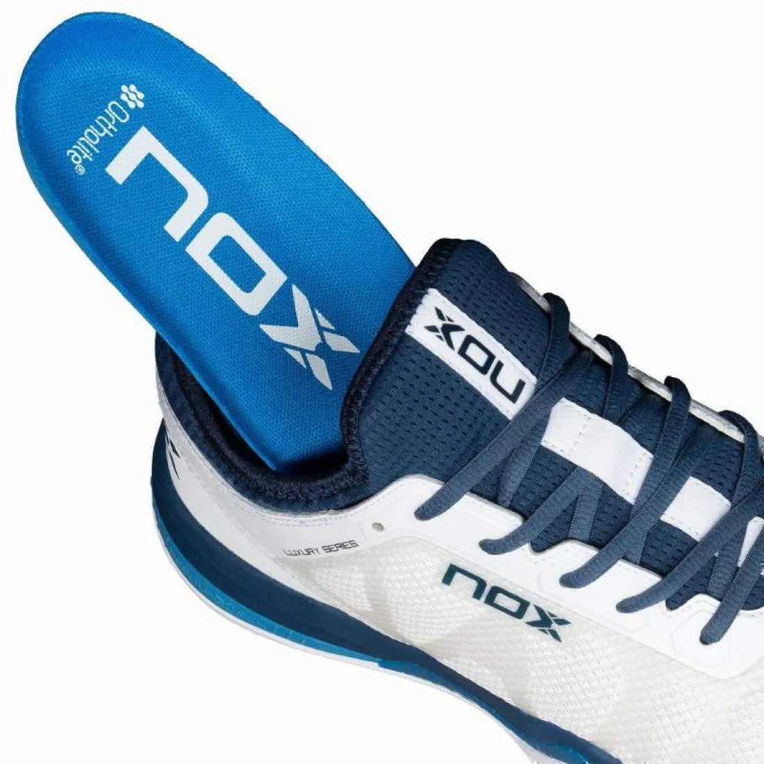 Zapatillas Nox Nerbo Blanco Azul | Nox