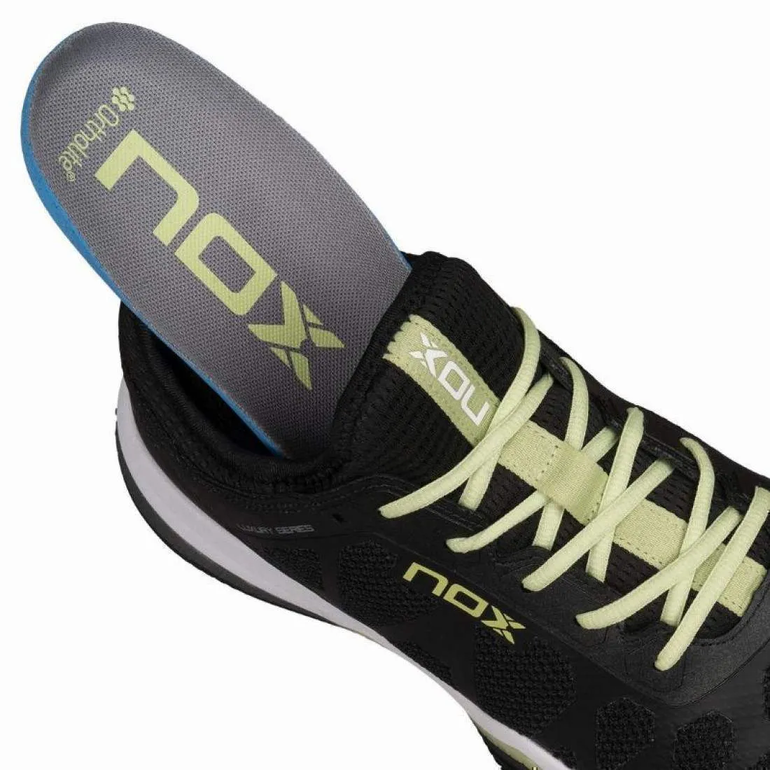 Zapatillas Nox Nerbo Negro Lima | Nox