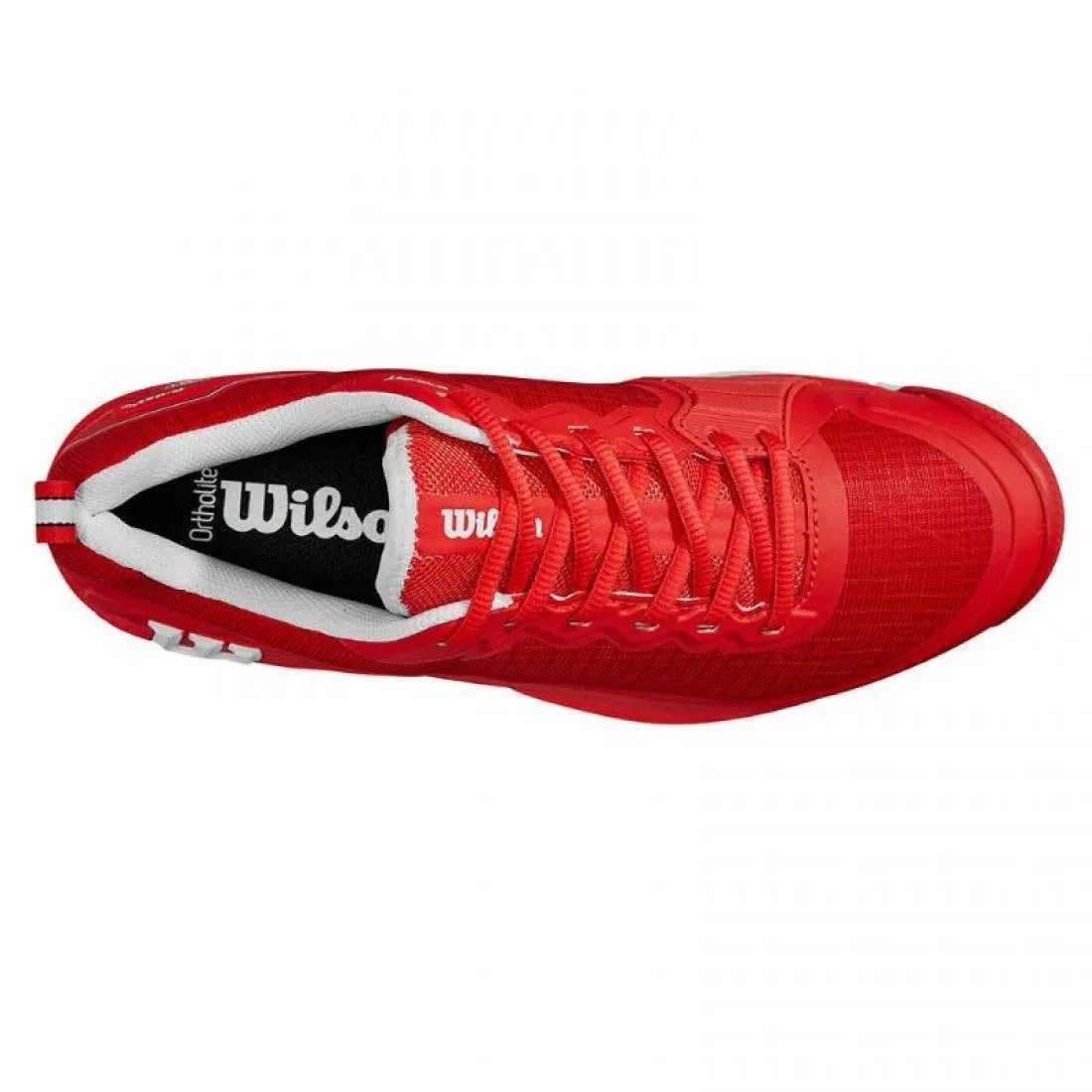 Zapatillas Wilson Rush Pro 4.5 Clay Rojo Blanco | Wilson