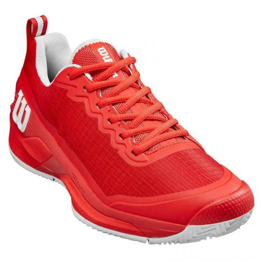 Zapatillas Wilson Rush Pro 4.5 Clay Rojo Blanco | Wilson