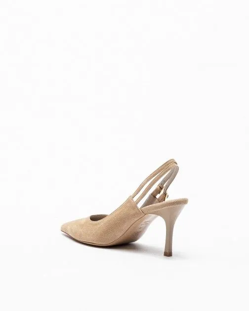 Zapato destalonado PROF 1027 Camel