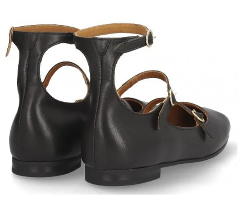 Zapatos Alpe 5091 piel negro
