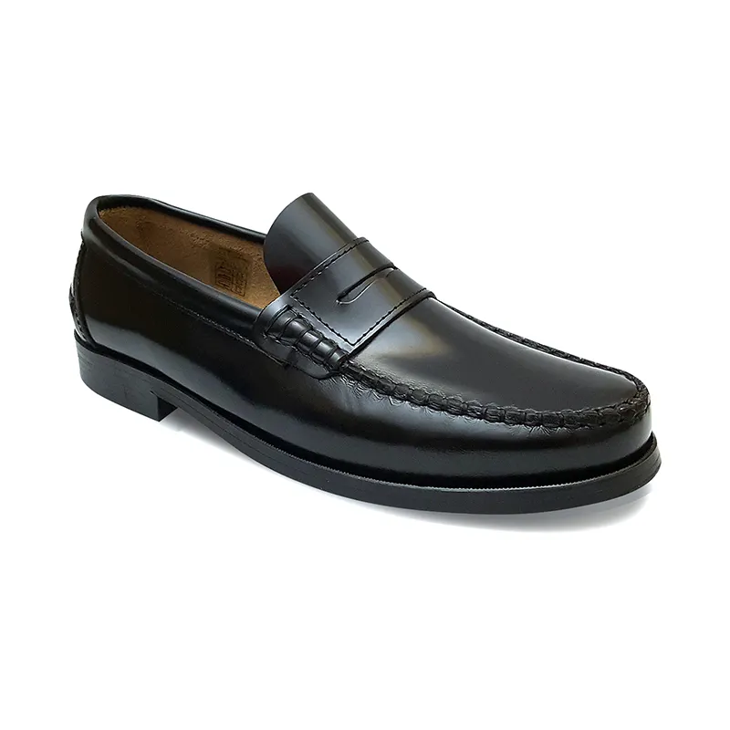 Zapatos Castellanos Hombre Piel Antifaz 800 Negro, de Latino