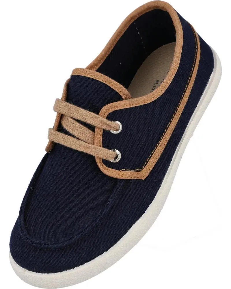 ZAPATOS DE NIñO BATILAS 418001E ZAPATILLAS DE LONA PARA NIÑO AZUL