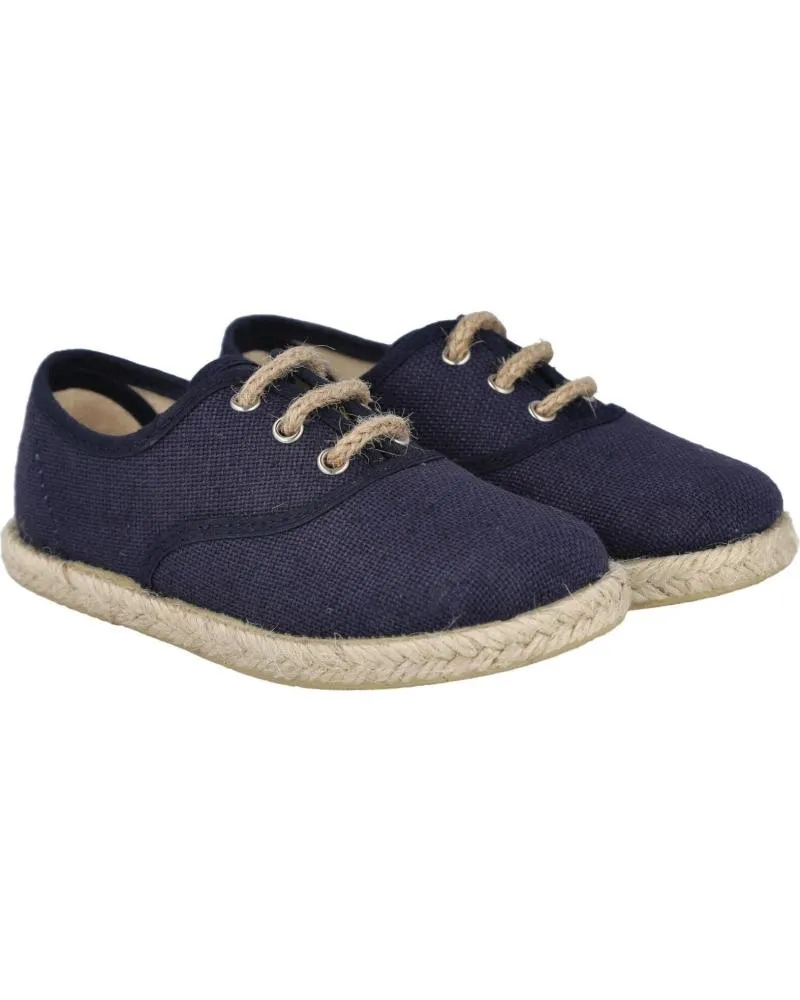 ZAPATOS DE NIñO BUBBLE BOBBLE 260L ALPARGATAS DE YUTE PARA NIÑO AZUL
