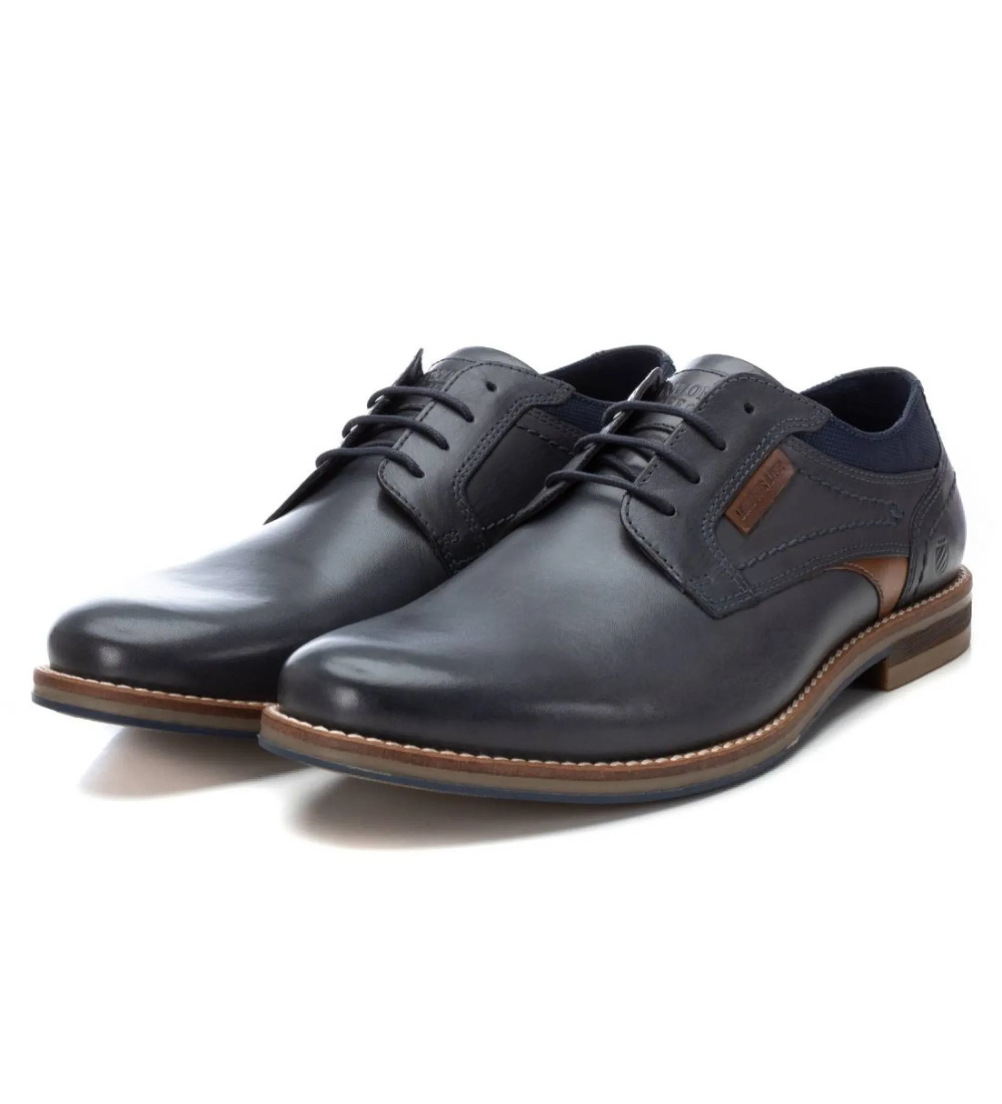 Zapatos de Piel 161452 marino