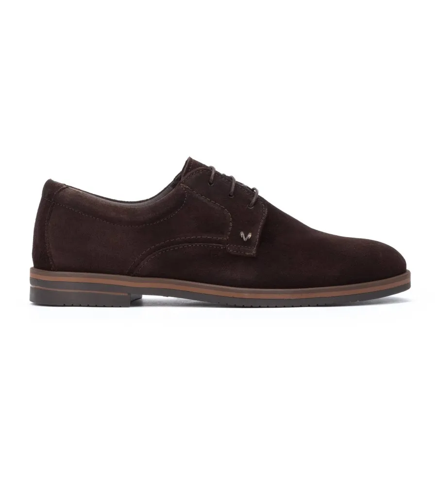 Zapatos de piel Douglas marrón