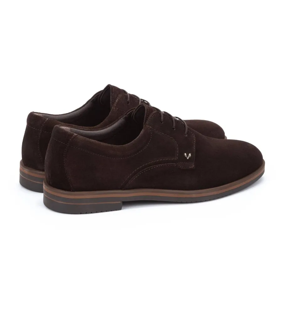 Zapatos de piel Douglas marrón