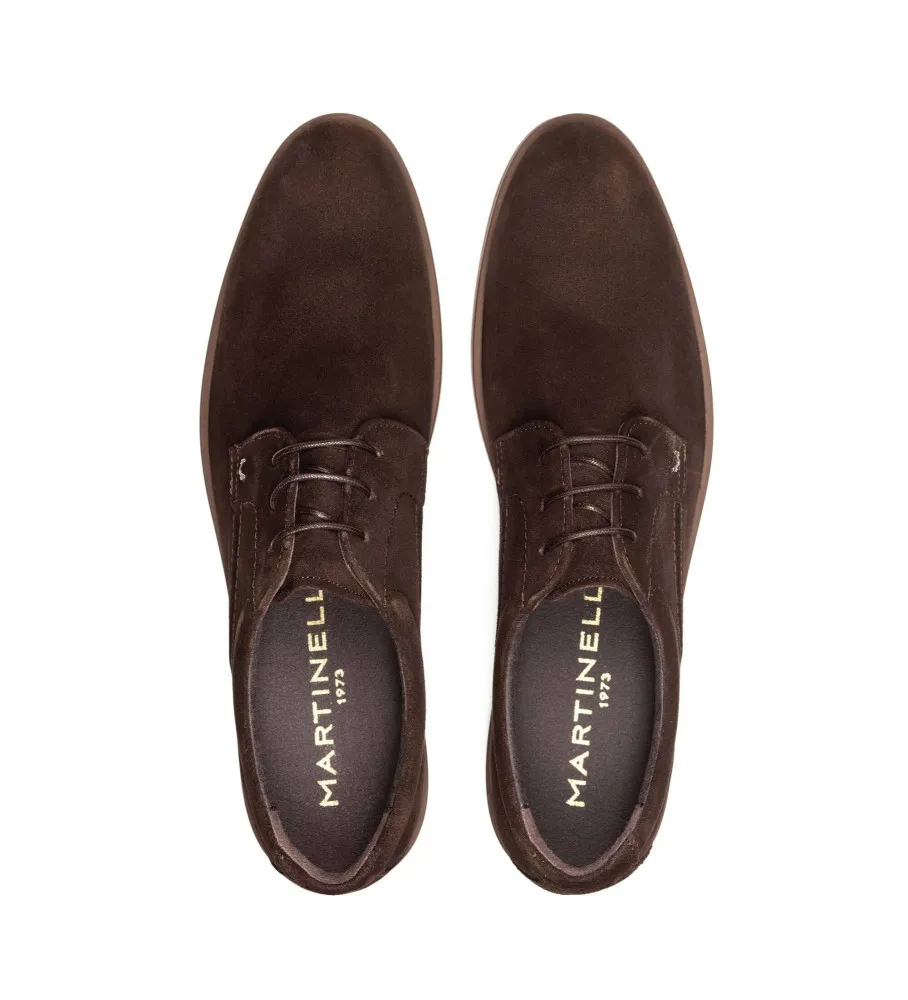 Zapatos de piel Douglas marrón