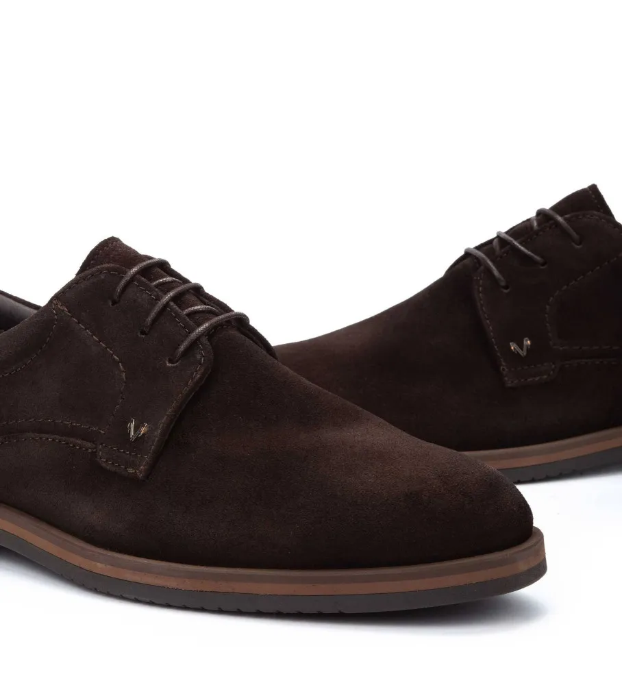 Zapatos de piel Douglas marrón