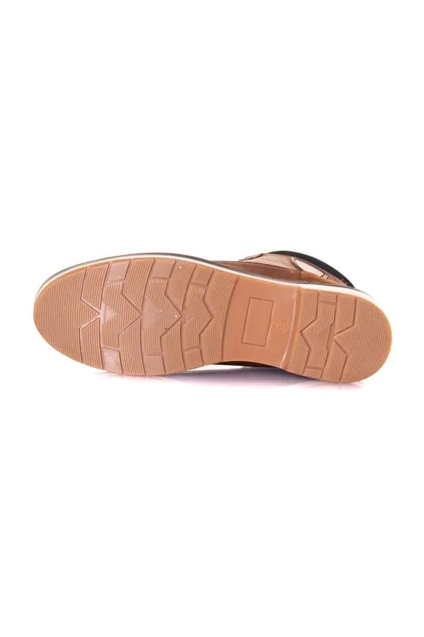 Zapatos De Piel Hombre Redskins Accro Brandy Marine