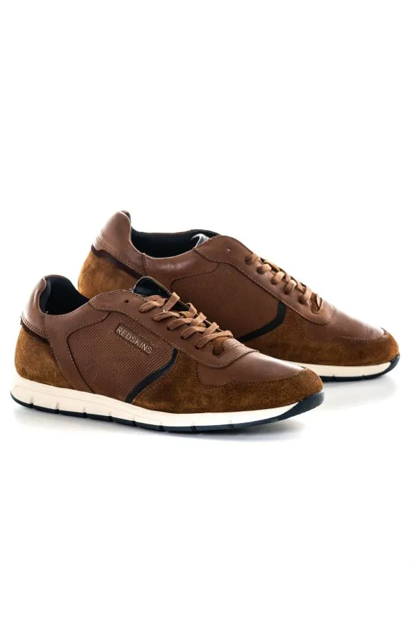 Zapatos De Piel Hombre Redskins Adore Cognac Marine