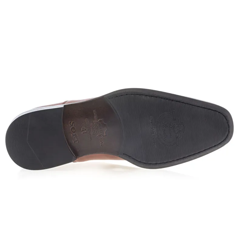 Zapatos de vestir marrones para hombre
