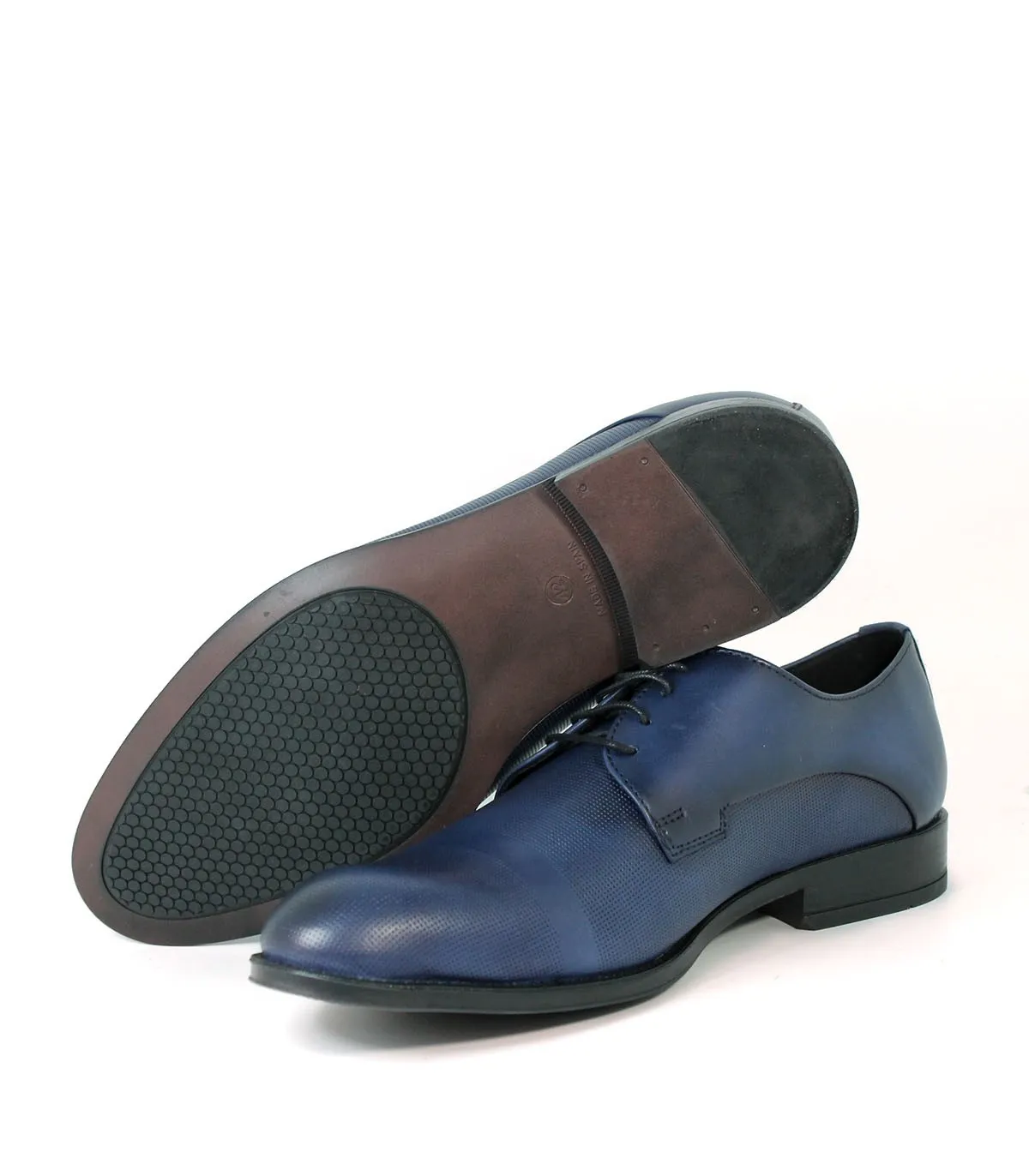 ZAPATOS DE VESTIR PARA HOMBRE BAERCHI 1202 MARINO