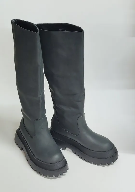 Zapatos Mim ROMA piel vegana negro