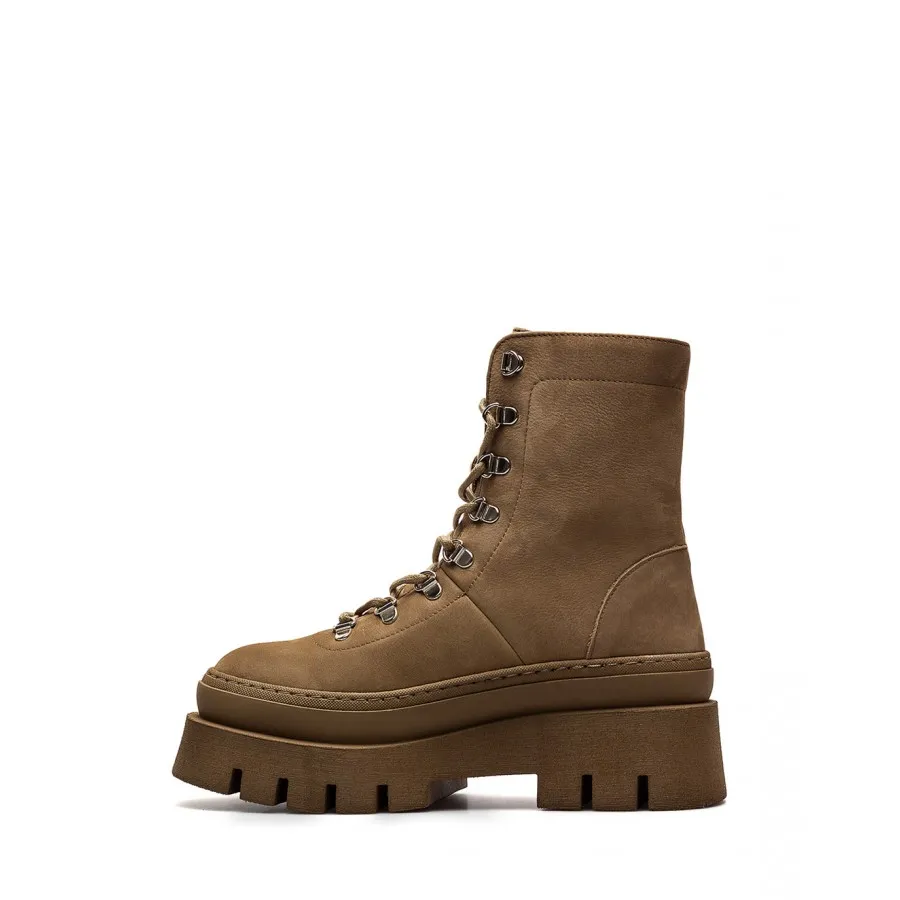 Zapatos Mujeres Botines COPENHAGEN CPH639 Nabuc Taupe Marron