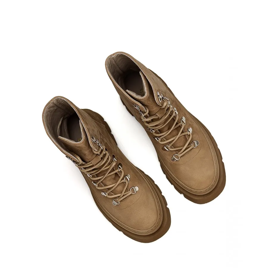 Zapatos Mujeres Botines COPENHAGEN CPH639 Nabuc Taupe Marron