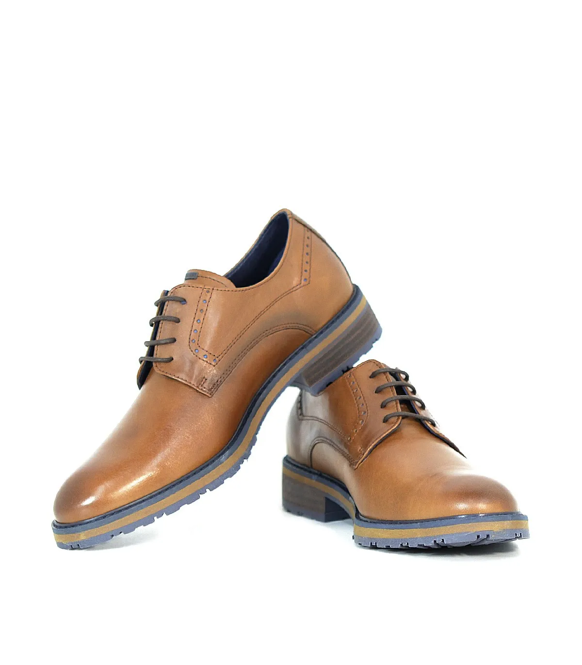ZAPATOS PIEL HOMBRE 1867 MARRON
